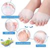Five-Hole Honeycomb Hallux Valgus Bunion Corrector SEBS Toe Separator Pad