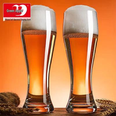 Grüner Apfel Premium Glas Bierkrüge