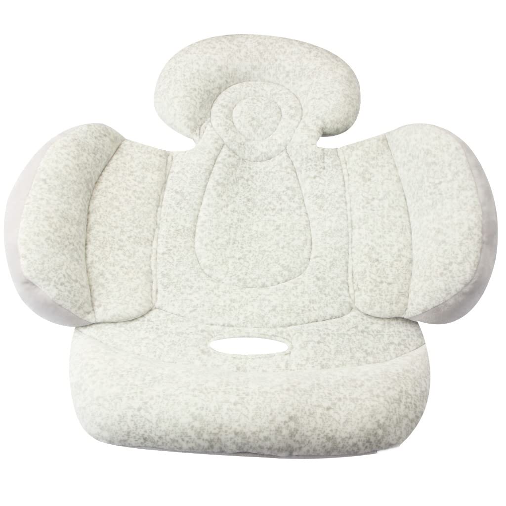 Baby Stroller Cushion, Soft Baby Stroller Liner Pram Head and Body Support Cushion Washable Baby Stroller Padding Head Support Pillow for Newborn