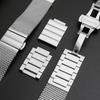 Per Swatch IRONY YAS112 /YGS749 Orologio da Uomo con Cinturino a Maglia Intrecciata in Acciaio Inossidabile Catena Cinturino in Metallo Serie YIS YVS 17mm 19mm 20mm 21mm