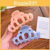 Chic Korean Vintage Hair Claw Clip Large Size In Trendy Candy Colors For Women