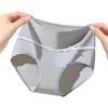 Yiershuang [10A Antibacterial Pure Cotton Crotch] Women's Underwear, Class A Baby Cotton High-Waist Panties for Girls And Teenagers, Triangle Briefs