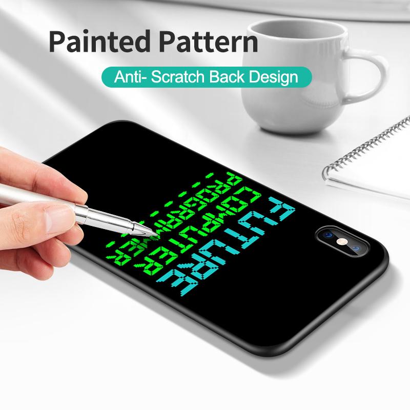Black tpu Case For Huawei Y9S Y6S Y8S Y5P Y7P Y8P y7 Y5 lite Prime 2018 Y6 2019 Cover Coding Programming Codes Code