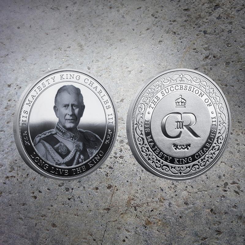 His Majesty King Charles commemorative coin, Charles III, King of England, commemorative coin