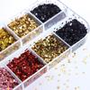 1Mm Mini Sparkling Star Nail Glitter Sparkling Love Nail Decoration Nail Salon Design Cute Accessories Diy Nail Art Design