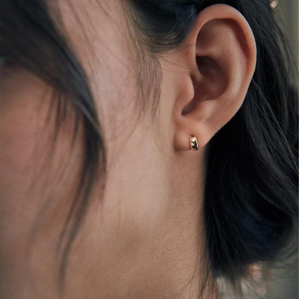 VERTE Bun Earring  Gold    Deux.silver.208