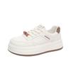 Leather Board Shoes Women's Thick-soled White Shoes Women's Shoes Autumn New Casual Sports Shoes Soft-soled Single Shoes