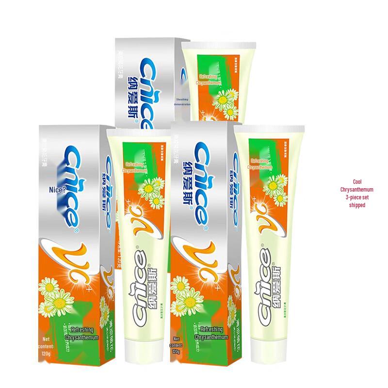 

NICE Cool Iced Chrysanthemum Toothpaste 3-Pack