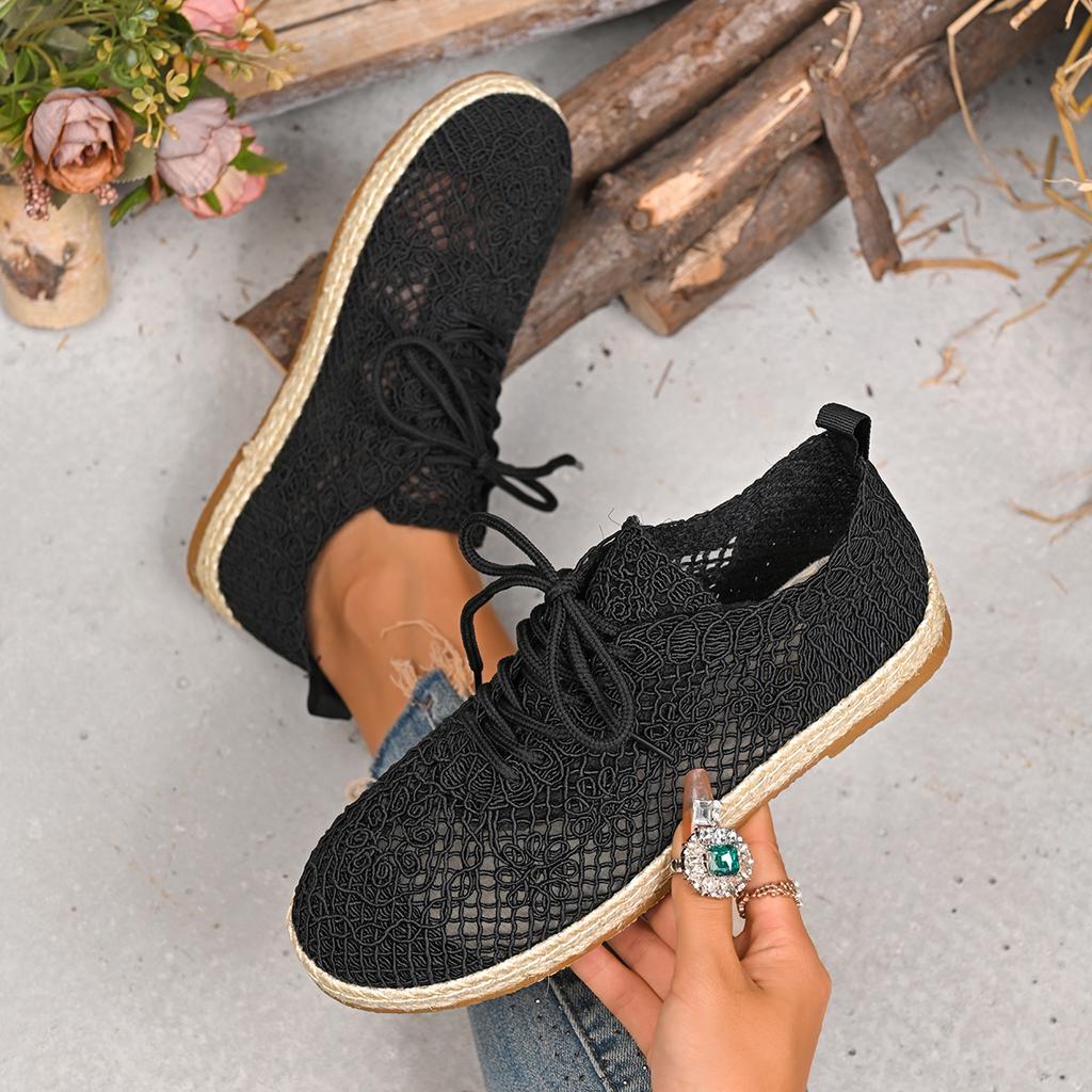 Fashion Women's Sneakers Fashion 2025 New Breathable Woman Shoes Comfortable Casual Sneaker Lace Up Outwear Zapatillas De Mujer Size 43