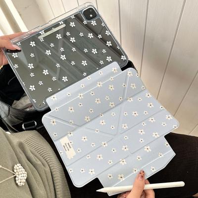 Per Custodia iPad A16 11a 2025 9a 8a 7a Generazione Pro 11 13 2024 12.9 Cover Porta Matita Funda iPad Air 5 4 13 11 pollici Mini 6