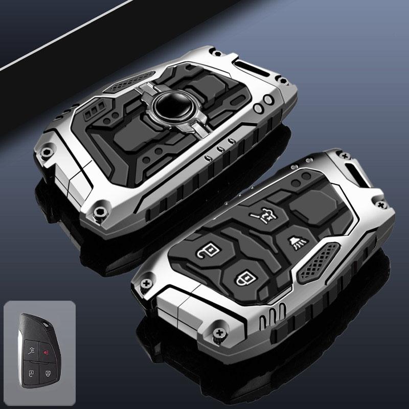 For Gmc Yukon 4/5/6 Button Car Key Cover Case Shell For Chevrolet Tahoe Suburban For Buick Envision S Plus Avenir