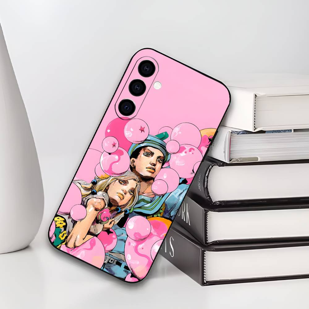 JoJos B-Bizarres Adventures Phone Case Silicone Soft For Samsung Galaxy A73,A72,A71,A70,A53,A52,A51