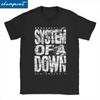 Novelty Rock Heavy Metal Band T-Shirt Men Women's O Neck Pure Cotton T Shirts System Of A Downs SOAD Tee Shirt 4XL 5XL 6XL Tops