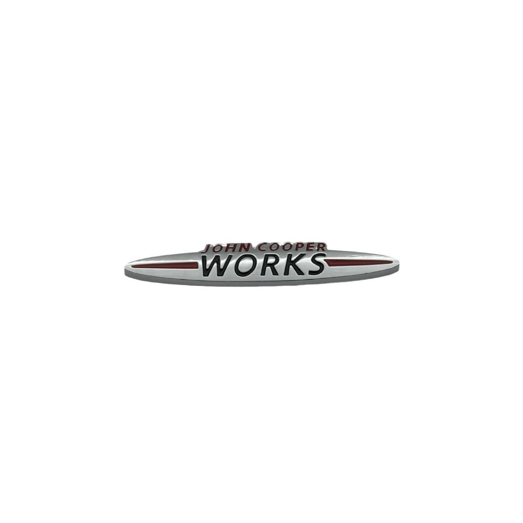 BMW Mini Zinc Alloy Tailgate Emblem - John Works Cooper Edition