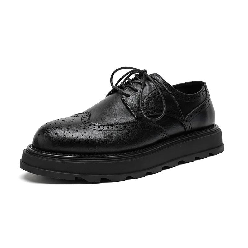 New Spring Autumn Vintage British Men