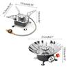 Compact Camping Gas Stove Portable Outdoor Stove Easy To Use Foldable Stove Perfect for Camping Hiking and Picnics