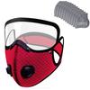Unisex Reusable Face with 10 Replaceable Filter Inserts, Breathable for Outdoor Work and Daily Use