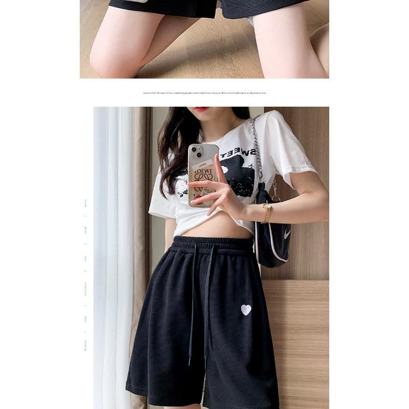 Sports Shorts Children's Summer Loose Thin Student Casual Wide Leg Fifth Medium Pants