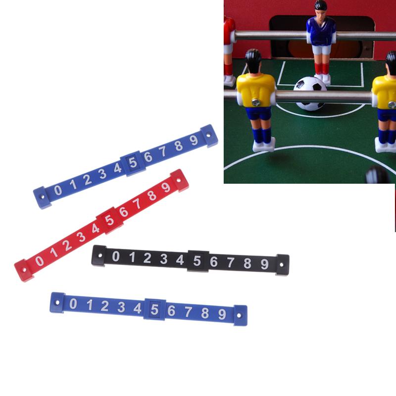 2Pcs Foosball Counter Marker Table Game Scoring Units 10 Numbers For Football Keepers Standard Tables Scoreboard