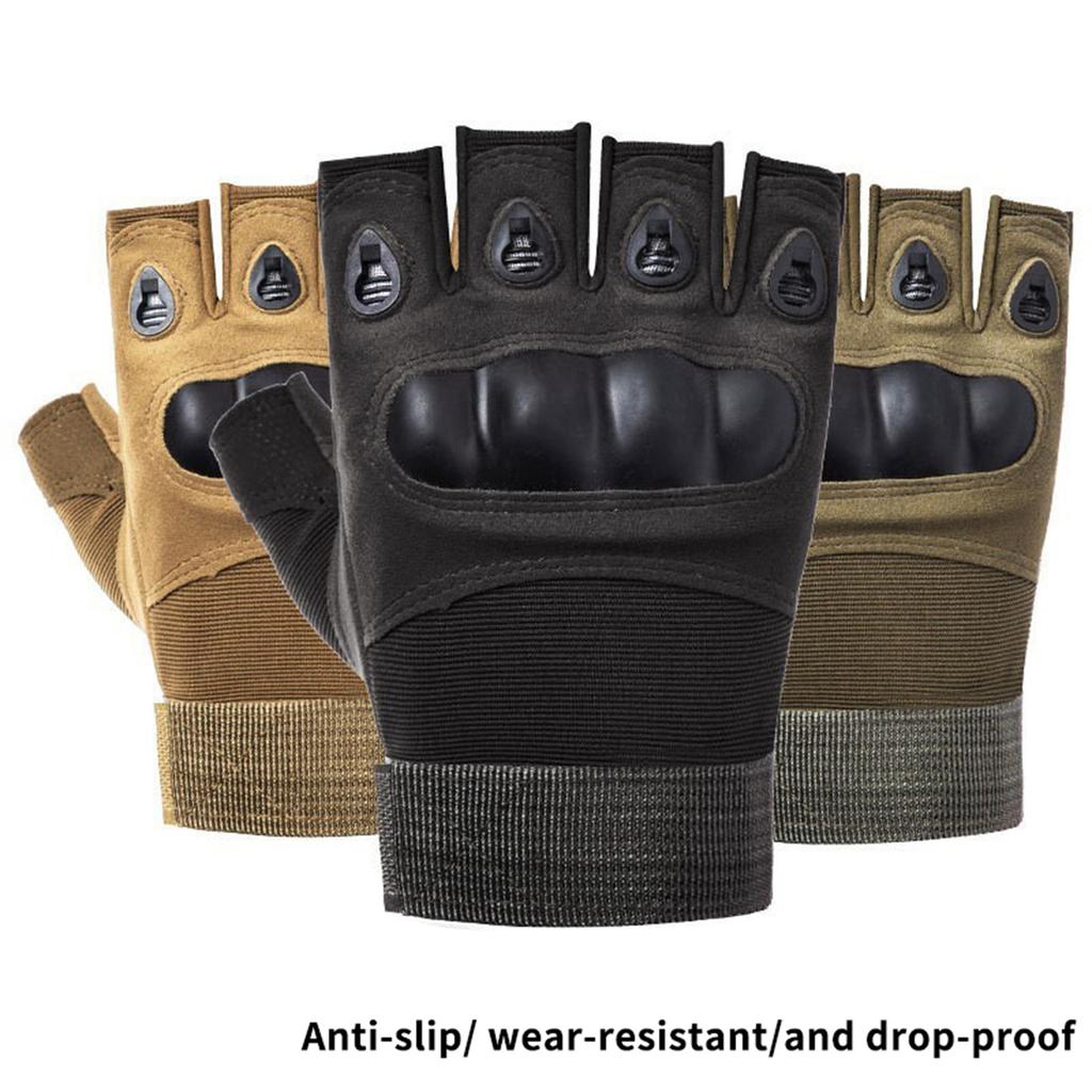 Motorcycle Riding Gloves Men Hunting Shooting Knuckle Protection Sports Full Finger GlovesClimbing  Cycling Bike Glove