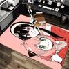 1pc Anime Cartoon Design Office Chair Mat - Seasonal Gift for Home Decor, Suitable for All Seasons.Q066