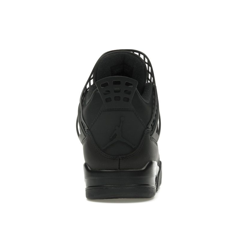 Air Jordan 4 Retro Net - Black Women Sneakers Metallic-Silver FN7251-001