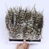1Meter Natural Rooster Saddle Feathers Trim Fringe 4-6 Inches for Crafts Carnival Party Sewing Clothing Cock Plumes Decoration