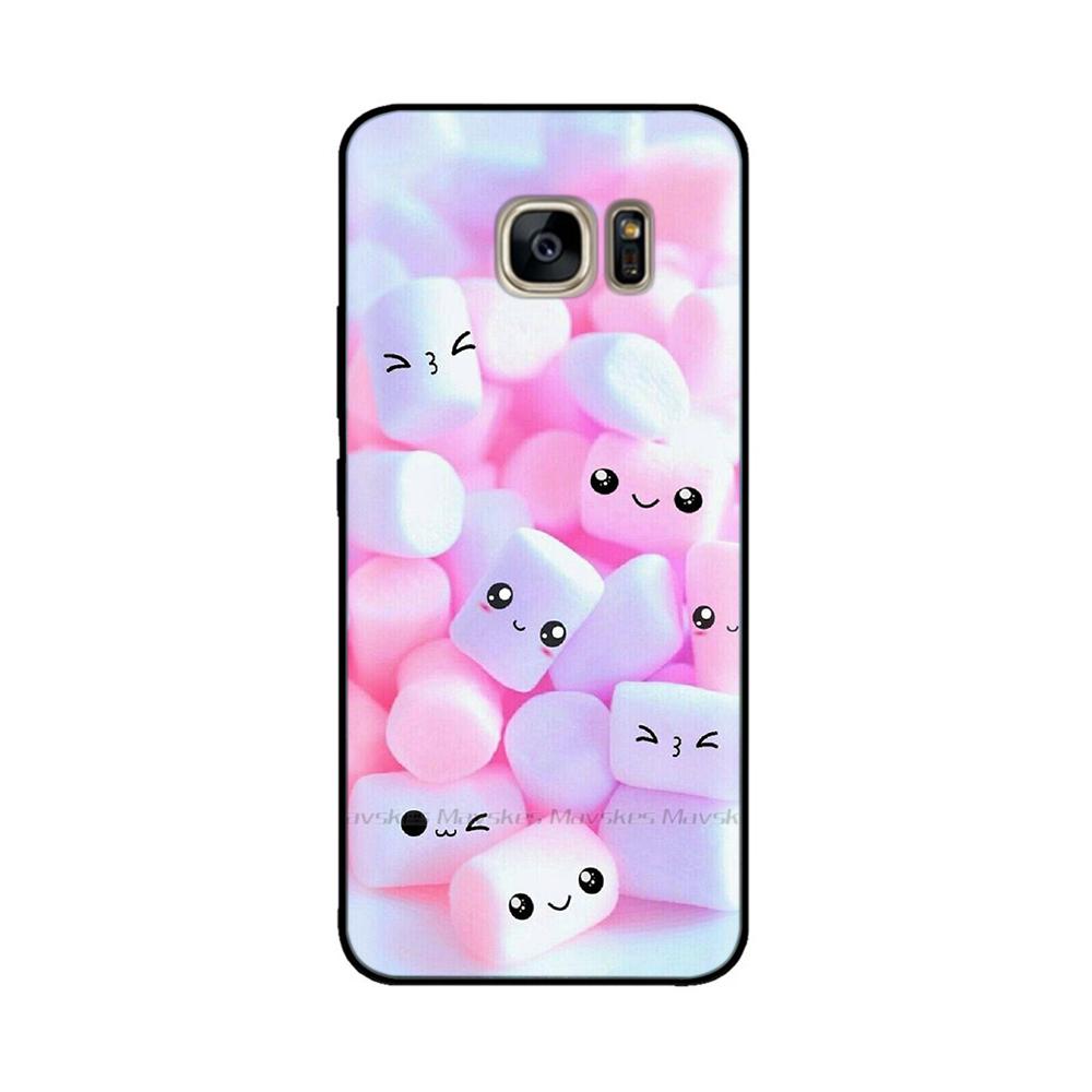Black Silicone Case For Samsung Galaxy S6 Edge Case Soft TPU Cover For Samsung Galaxy S6 S 6 Edge Case Cover Bumper Coque Para