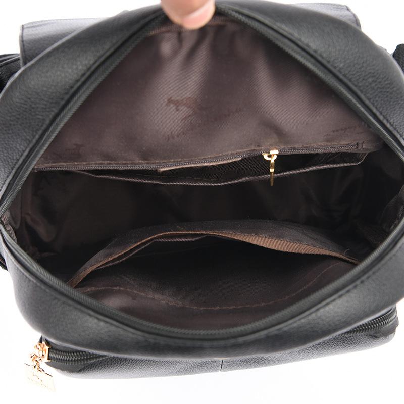 Double-shoulder Bag - Women's Casual Large Capacity Travel Backpack - Fashionable Student Schoolbag