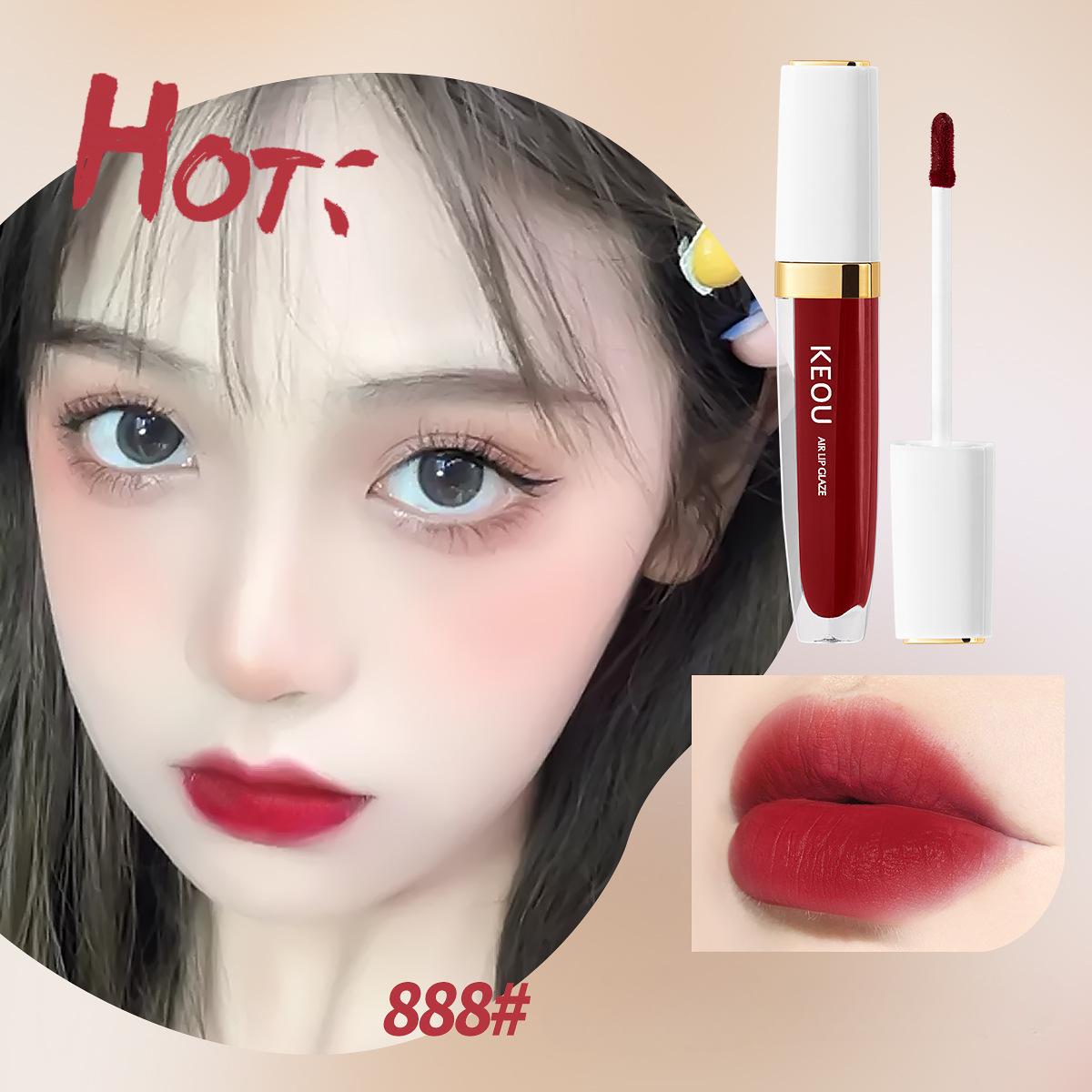 

Новая шелковая гладкая нестойкая губная помада для губ, матовая китайская марка Air Silk Smooth, нестойкая помада для губ