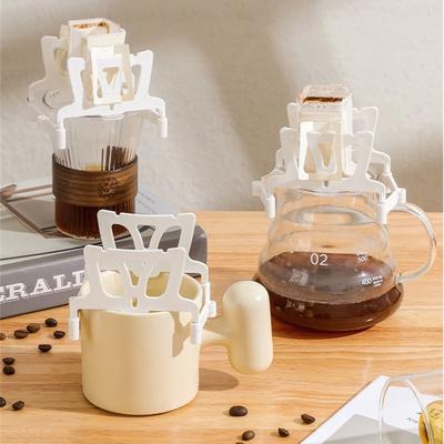 Tragbarer Faltbarer Kaffeetropfständer Leichtes Design Halter für Zuhause und Reisen Genießen Sie frisch gebrühten Kaffee überall