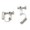 Interchangeable U Shaped Screw Ear Clip Adapter for Multiple Styles Earrings and Craft Projects