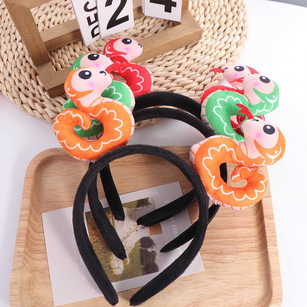 Chinese Zodiac Chinese New Year Hairband Soft Snake Headband Cute   Lunar Year