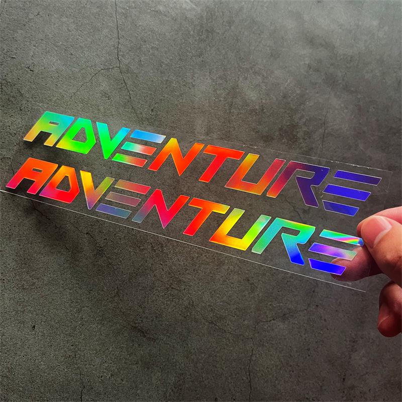 KTM Adventure Motorcycle Fuel Tank Modification Stickers - Personalized Decals