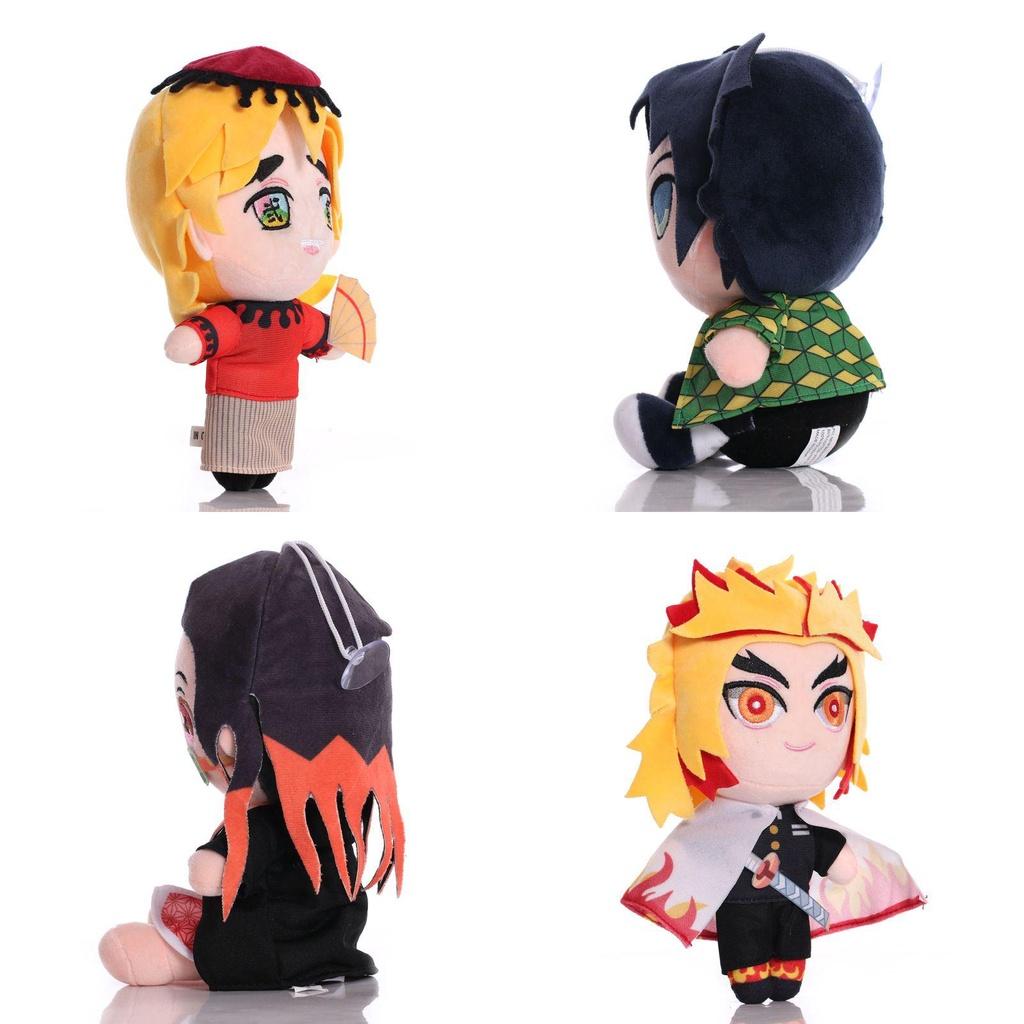 Adorables Poupées en Peluche Demon Slayer Kimetsu No Yaiba Pour les Amateurs d'Anime et les Enfants
