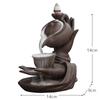 Backflow Incense Stylish Ceramic Incense Burner for Backflow Flowing Cute Interior Design for Good Feng and Healing [HARGIO] Burner, Incense, Incense,