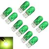 10pcs Car T10 Halogen 3W 194 158 Wedges 12V Car Trument Reading Lights Car Panel Decorative Lights Auto Lamp Accessories