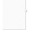 Avery Legal Exhibit Tab Dividers, Tab Title: 9, White, Letter, 25/Pack (11919)