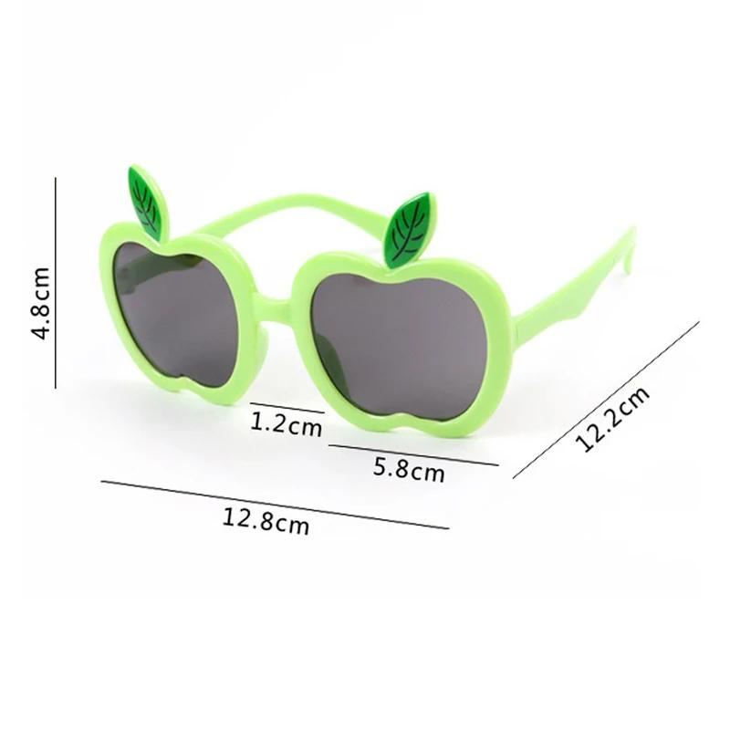 Apple Shape Children's Sunglasses Trendy Beach Sun Glasses UV400 Girls Boys Eyeglasses Outdoor Shades Decoration Eyewear