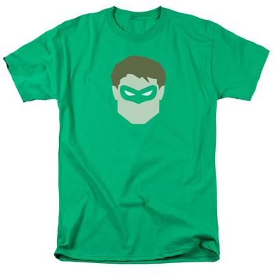 Dc Gl Head Mens T Shirt Kelly Green Officially Licensed