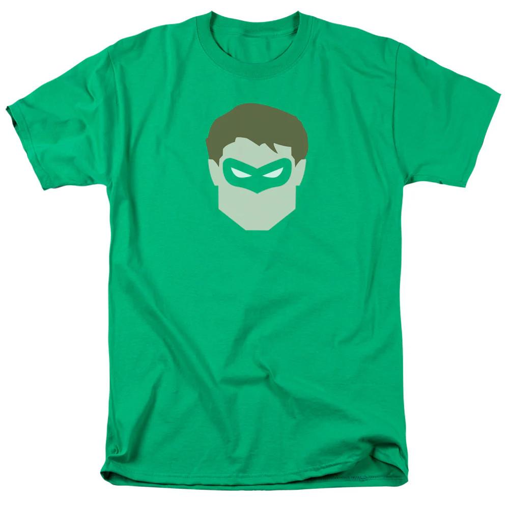

Dc Gl Head Mens T Shirt Kelly Green Officially Licensed S