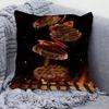 Bbq Grilled Steak Barbecue Pillow Cover For Bedroom Room And Living Room Sofa Decorative Cushion Cover