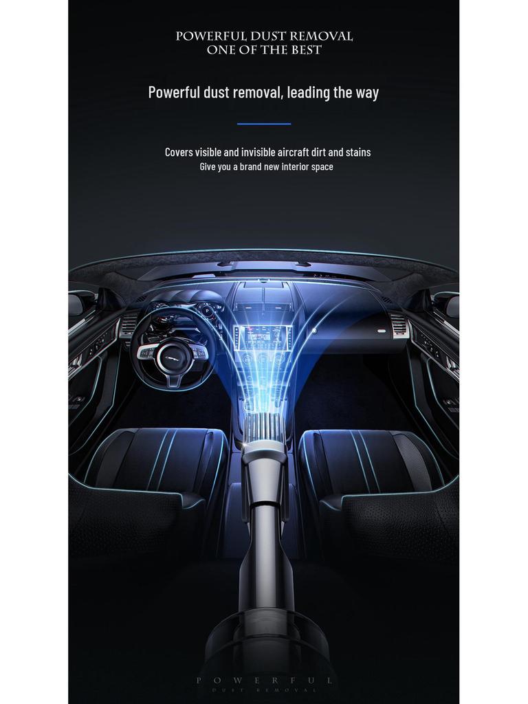 Tragbarer Autostaubsauger: Wiederaufladbares Handmodell für den grenzüberschreitenden Verkauf