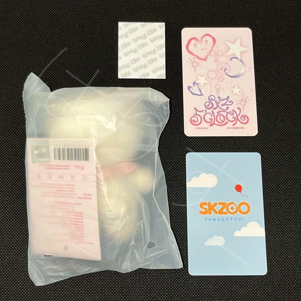 [USED] StrayKids Jinilette 10cm Plush Toy Bonus Trading Card