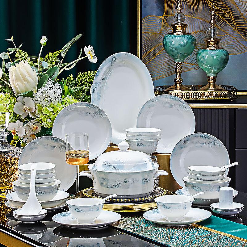 Jingdezhen Chinese Ceramic Dinnerware Gift Set