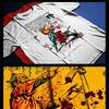 Samurai T-Shirt Deadly Warrior with Sword Bushido Code Japanese Katana Strike