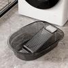 Laundry Basin With Washboard Integrated Household Plastic Wash Basin Multifunctional Laundry Basin For Clothes Dorm Hand Washing