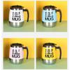 Stainless Steel Automatic Stirring Cup Thermal Insulation Rotating Blender Cup  Coffee Mixing