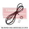 B3950 10K 50K 100K 1% NTC thermistor waterproof temperature sensor M6 threaded stainless steel  L500MM