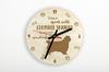 Clumber Spaniel - Clock with Dog, Wooden Clock with Engraving, Personalised Clock by Art-Dog